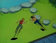 Ranma fights Ken