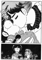 Mikado kisses Ranma