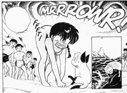 Ranma goes Cat Fist - Kitten of the Sea