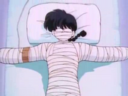 Ranma in bandages