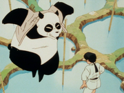 Genma as a panda - Here's Ranma