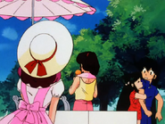 Shampoo & Ranma seen together at the park in Urusei Yatsura OVA 4.