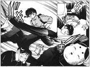 Ranma defeats thugs