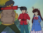 Ranma and Ukyo meet Ryoga