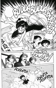 Ranma hits Nannīchuan packet - One More Kiss