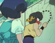 Ryoga becomes shy - Hand Over that Soap!