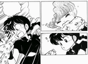 Ranma angered - Step Outside! - manga