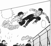 Ranma gets angry with Ryoga