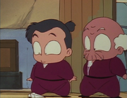 Young Happosai with old Happosai.