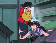 Ranma checks Ukyo for curse