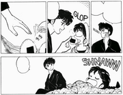 Ranma eats laced Rice ball - May I Cut In?