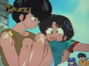 Ryoga picks up Akane - Hand Over that Soap!