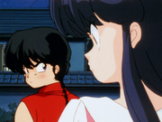 Ranma-Akane stare - Here's Ranma