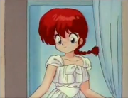 Ranma tries new dress