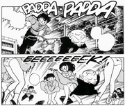 Ranma chases Happosai - He's Something Else