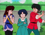 Akane stops Ranma flirting - Another Suitor