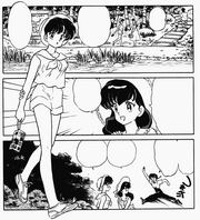 Ranma finds Akari