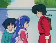 Shampoo wonders about Ranma's appearance