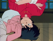 Genma whispers to Ranma - Another Suitor