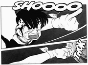 Ryoga tries Bakusai Tenketsu