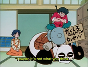 Ranma questions Genma - Another Suitor