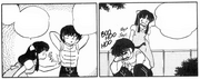 Ranma's wound reaction