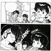 Ranma reveals disguise - Get Lost, Yoiko!