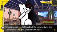 Monokuma from Danganronpa talking about Ranma