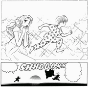 Yotaro running - manga