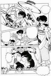 Akane confronts Kodachi - Out to the Bathtub