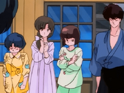 Ranma faced with others - I Am a Man!