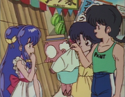 Ranma presents Happosai