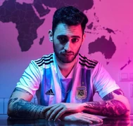 Blon con Polo Argentino