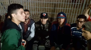 Dani tirando una de sus frases más recordadas, contra Mamba y Tego, también miembros de .