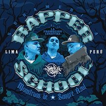 Rapper school monstruos de sangre azul rap peru disco warrior Norick