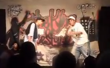 kodigo vs poderozo en octavos de final de  the king of freestyle