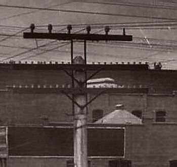 Telephone/Telegraph Wire ( and power lines too ) -- MISSING in Columbia