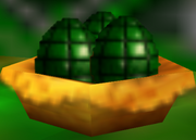 A nest of grenade eggs