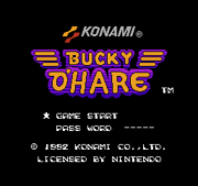 Bucky O'Hare (NES)-title