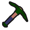 Viridian Pickaxe Icon