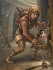 Halfling Rogue Disarms Trap.jpg