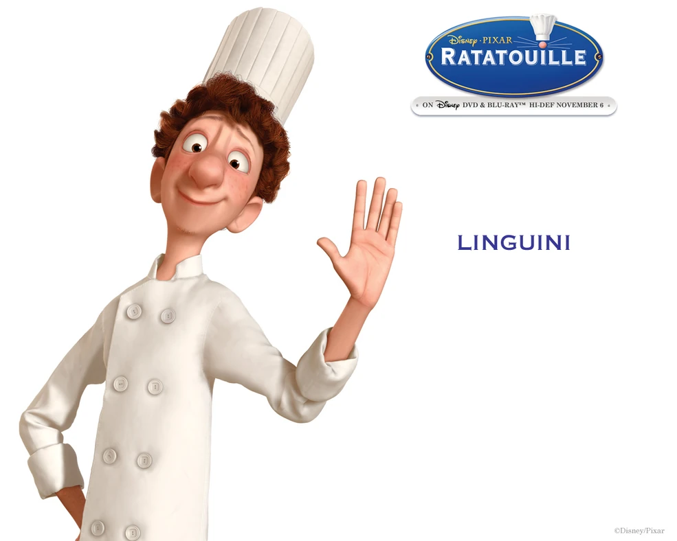 Linguini De La Película Ratatouille Ratatouille Characters