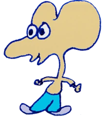 Ratboy Genius in his original 2D form.