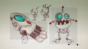 Glove of Doom from R&C (2016) concept art