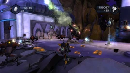 Destroy the Magna-Cannons gameplay