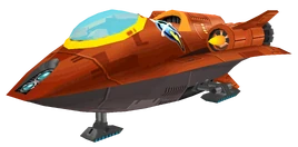 Qwark's tour shuttle render