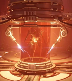 The other Juice being used as a living battery for the Rubion Forge.