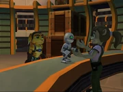 Ratchet and Clank meet Edwina.