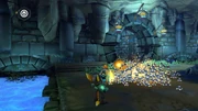 Ratchet using the OmniSoaker on .