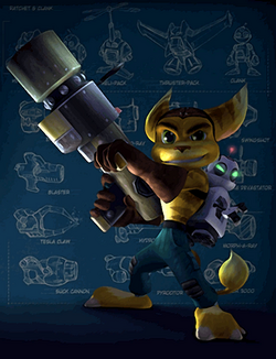 PlayStation 3 - Ratchet & Clank: Going Commando (HD) - Commando Suit - The  Models Resource